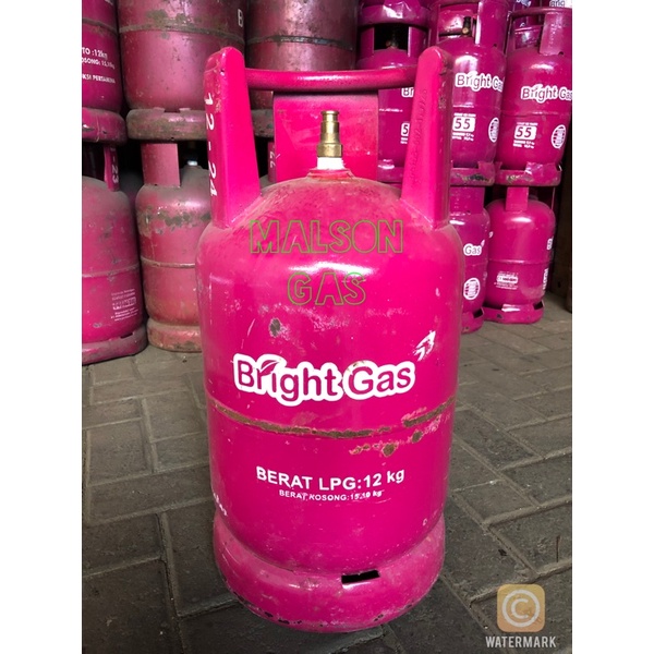 Tabung Elpiji LPG Bright Gas 12Kg TANPA ISI Asli Pertamina
