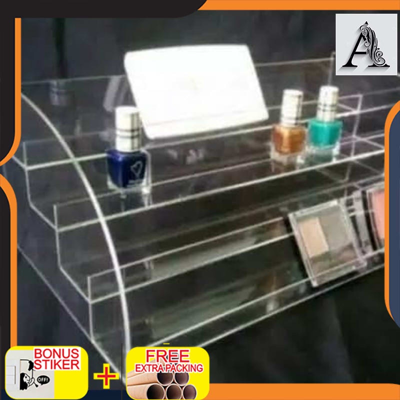 

Promo tempat kosmetik akrilik/acrylic makeup/ kosmetik acrylic organizer