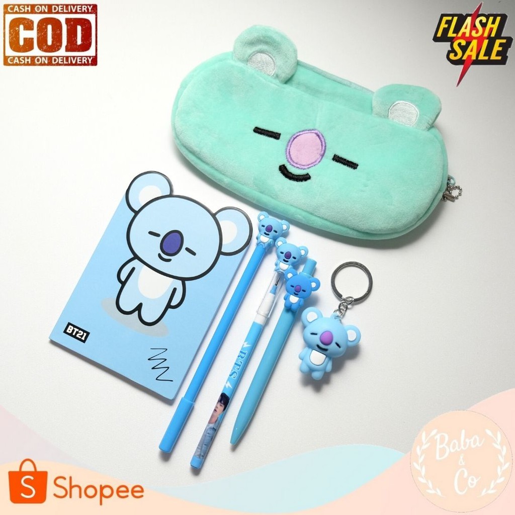 PAKET HEMAT ALAT TULIS KPOP COMBO HEMAT ALAT TULIS MURAH UNIK LUCU ALAT TULIS SEKOLAH KANTOR BISA COD-2
