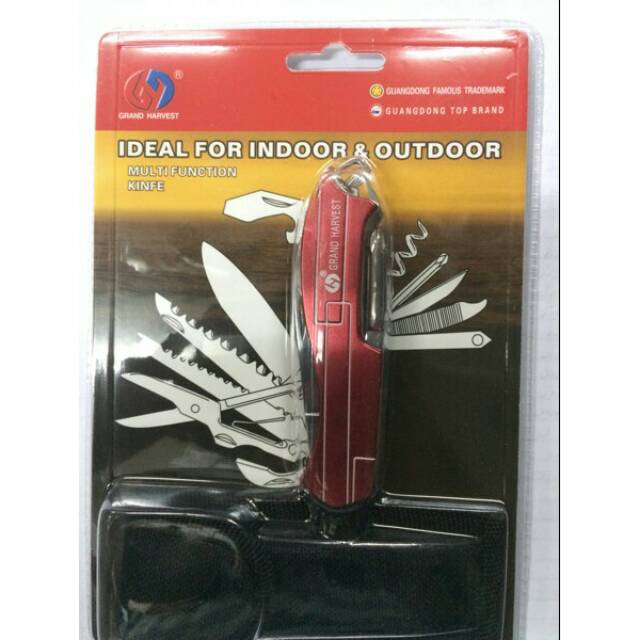 Pisau Lipat Multifungsi 15 in1