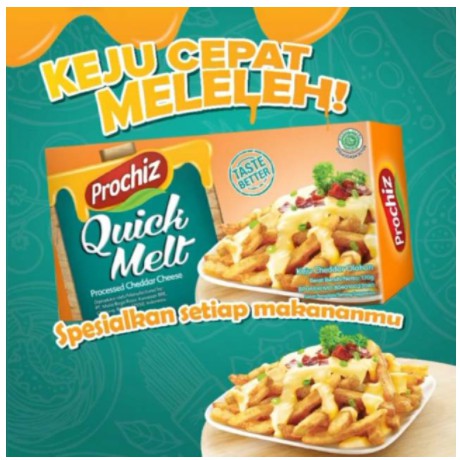 

Keju Prochiz Quick Melt 170gram