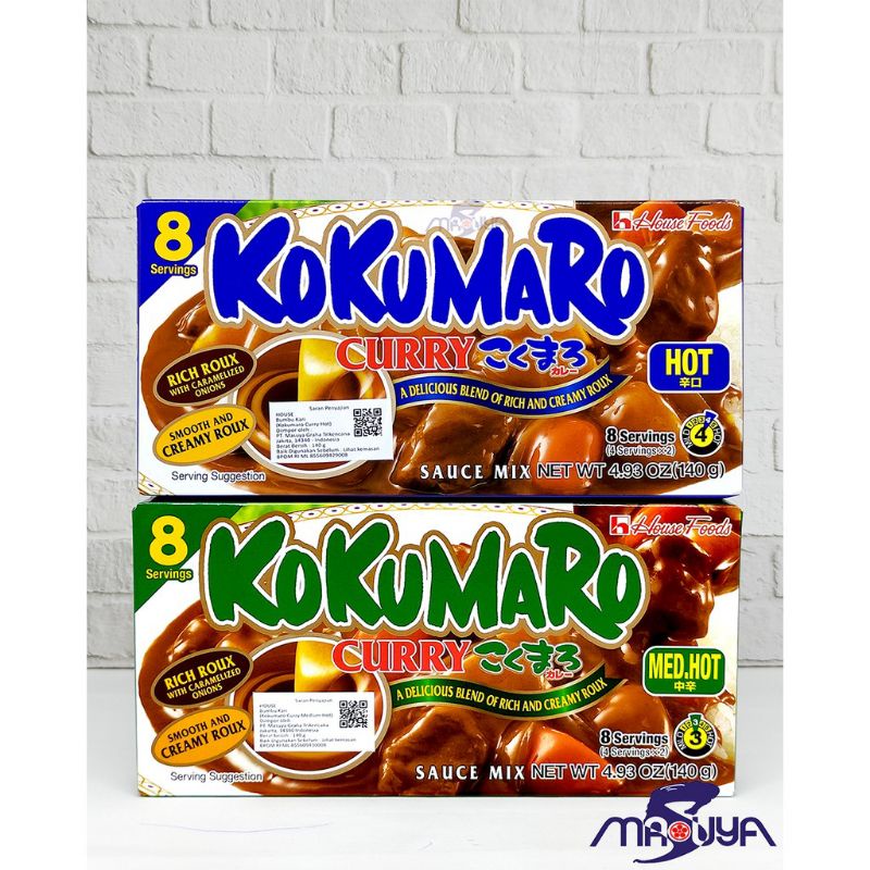 

House Kokumaro Curry Med-Hot / Curry Hot 140gr