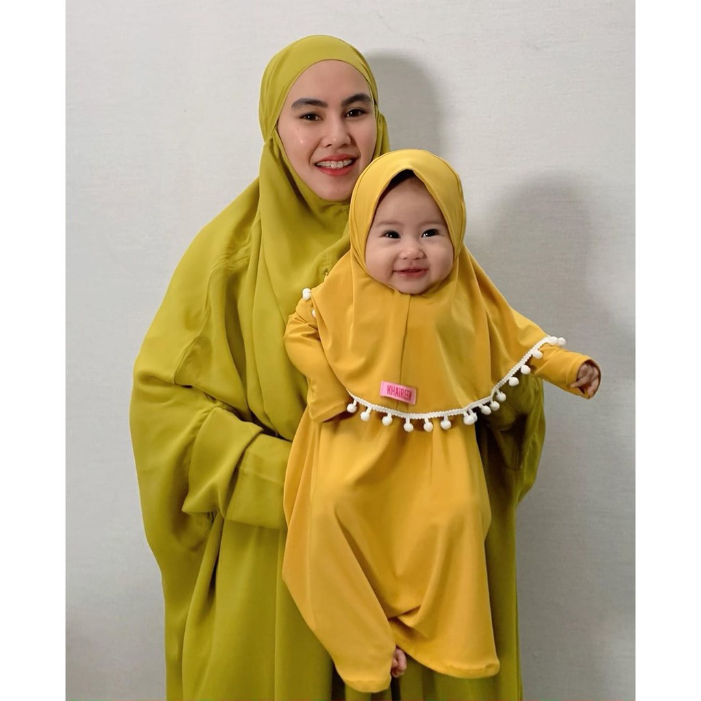 Gamis Bayi / Gamis Anak Perempuan Original Khaireen Usia 0-5 Tahun Khaireen / Gamis Bayi Perempuan