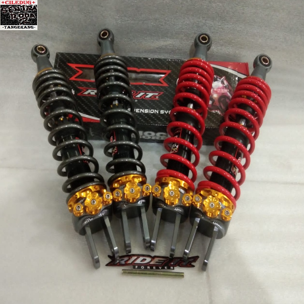 Shock Gaul Yamaha NMax Old Merk Ride-IT R.I 255 / ShockBreaker Ride-IT NMax Lama Model R.I 255 UK 330mm