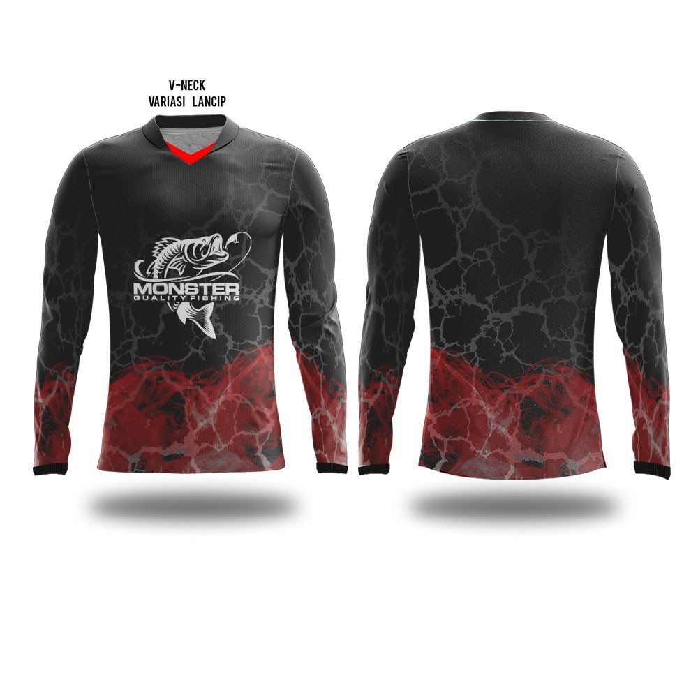Kaos Baju Jersey mancing mania fishing panjang premium custom