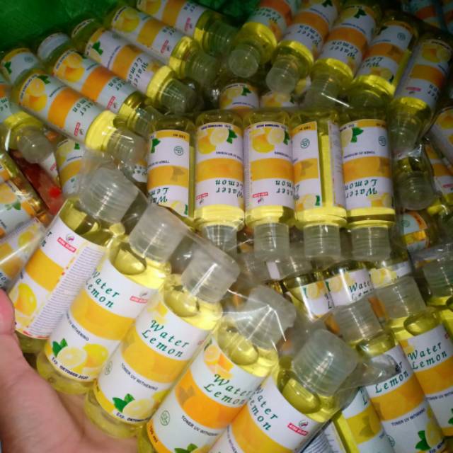 Toner water lemon