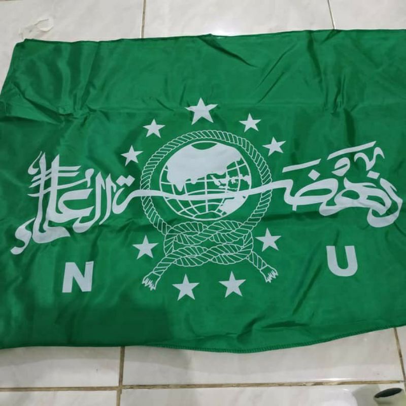 bendera NU ukuran 55 x 75 cm