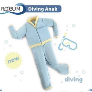 Baju Renang Anak Pelampung Muslimah Diving CuddleMe Baju Renang Anak Pelampung Muslimah Diving CuddleMe