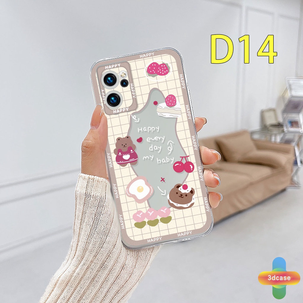 Case OPPO A15 A54 A5S A57 A3S A76 A96 A16 A95 A55 A7 A5 A9 A31 A53 A33 2020 A12 A1K A16E A16K A54S Reno 7 5 4 6 8 5F 5K 4F 4 5 06 Lite A74 A15S A52 A11K A92 A35 A11 A93 A32 A72 A94 A53S F19 F17 21 PRO A16S A77 A57S A57E Cute Bear Rabbit Back Cover
