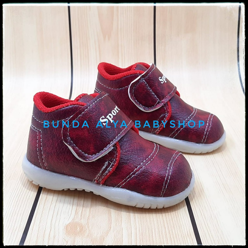 Sepatu Anak Laki Usia 1 2 3 4 Tahun MARUN Boots Anak Cowok Size 22 - 30