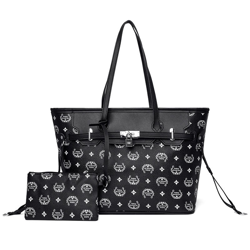 (2Pc Bisa 1Kg)GTBI998876980 New arrival  !!! Tas Tote Bag Wanita Import original Ready+WALLET