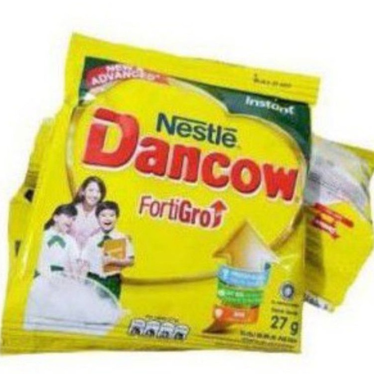 

SUSU DANCOW FORTIGO KEMASAN SACHET .ORIGINAL.