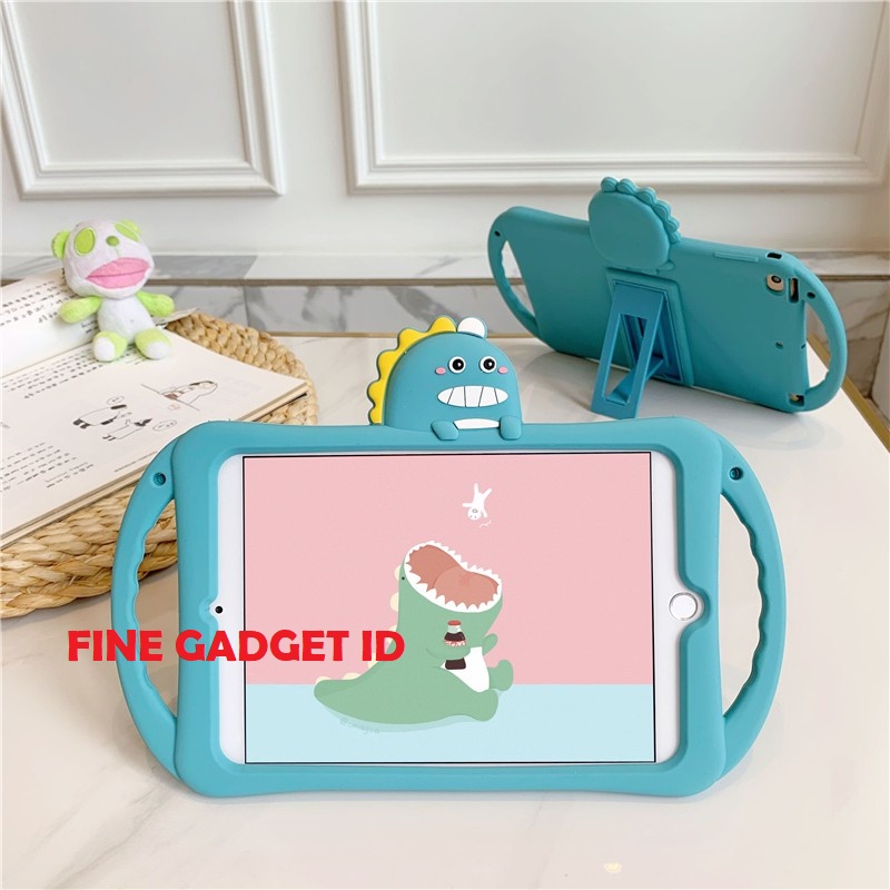 IPAD MINI 6 8.3 DINO GRIP SOFT CASE ANAK STAND COVER WITH STRAP