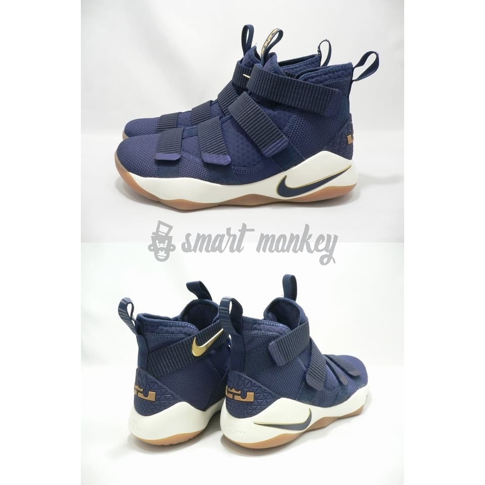 Termurah Nike Lebron James XI 11 Soldier Navy Blue Original