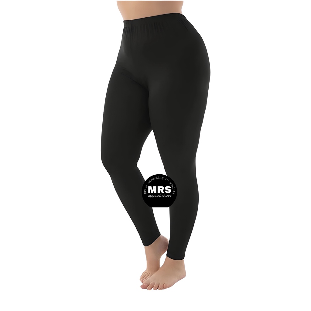 Celana Legging Jumbo Basic Polos Wanita Muat 60-90 Kg