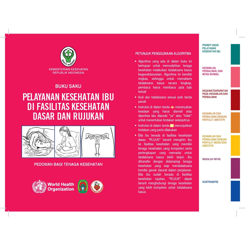 Jual Buku Saku Pelayanan Kesehatan Ibu Difasilitas Kesehatan Dasar Dan