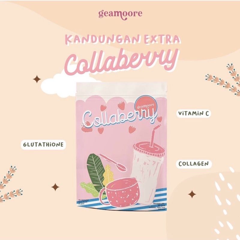 ❤️Joyo.skincare❤️Collaberry Geamoore | Collagen Drink Geamoore | minuman collagen