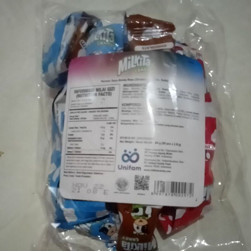 

Milkita permen susu aneka rasa