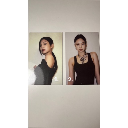 Blackpink the album jennie photocard