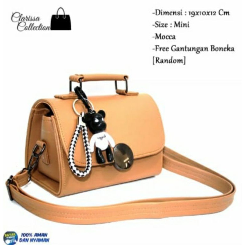 tas miniso mini kunci behel