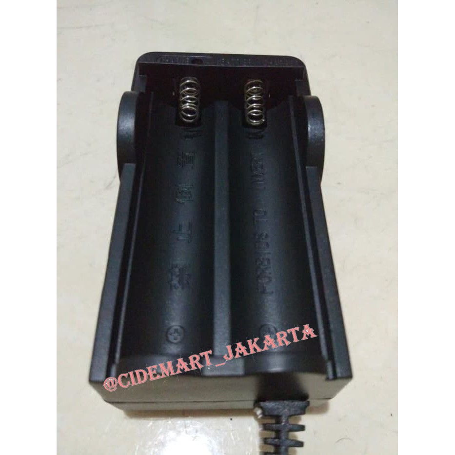 [ORIGINAL] CHARGER BATERAI 18650 2 SLOT TERMURAH / CHARGER BATRE 2 SLOT