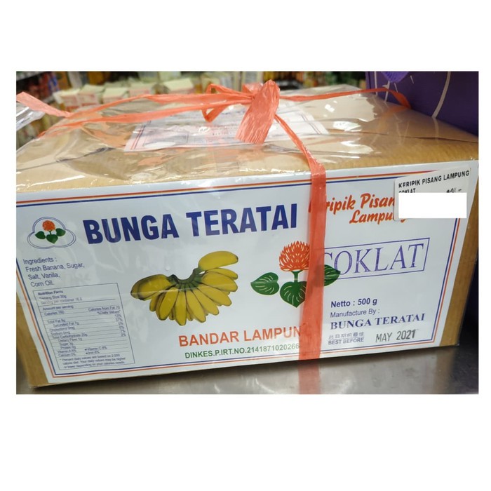 

Keripik pisang khas Lampung Box/500gr