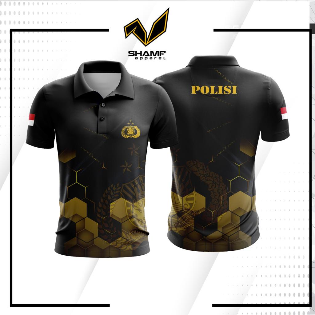 KAOS JERSEY POLISI POLRI FULL PRINT CUSTOM OLAHRAGA