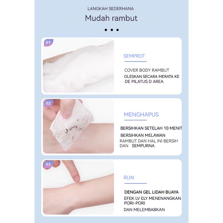 150ml hair removal spray penghilang bulu ketiak hair removal penghilang bulu baju  hair removal bagian pribadi penghilangan rambut tanpa rasa,menghambat pertumbuhan rambut
