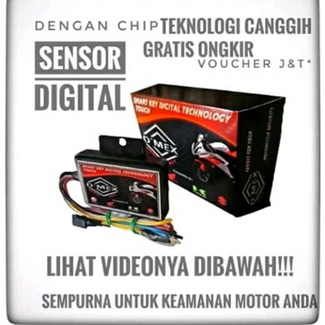 Dmex smart key digital touch tanpa timer