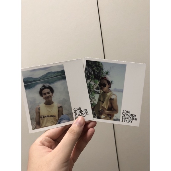 photocard polaroid mino winner summer story 2018