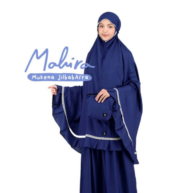 Mahira mukena rayon jumbo  jilbab Afra