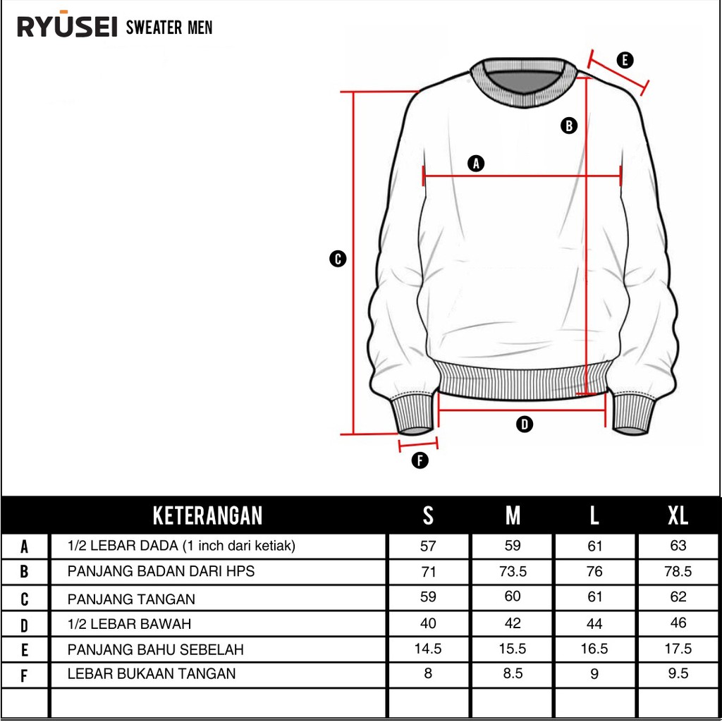 Sweater Pria Ryusei Swt Men Kiyo FP Black-6