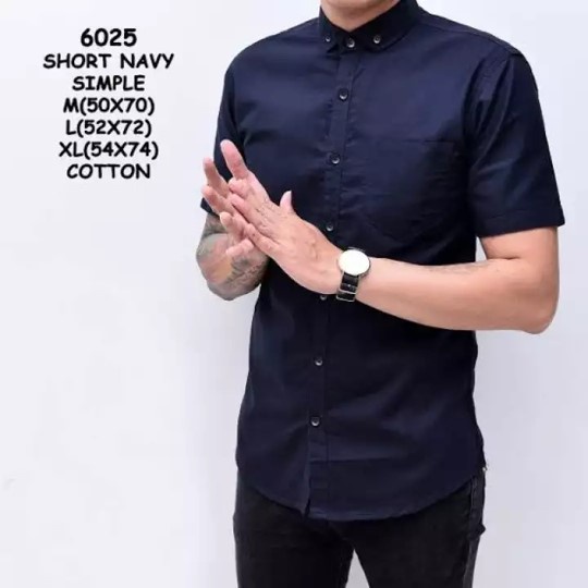 Kemeja Pria  Lengan Pendek Distro Premium Oxport,kemeja pria lengan pendek/kemeja polos pria lengan pendek/kemeja polos