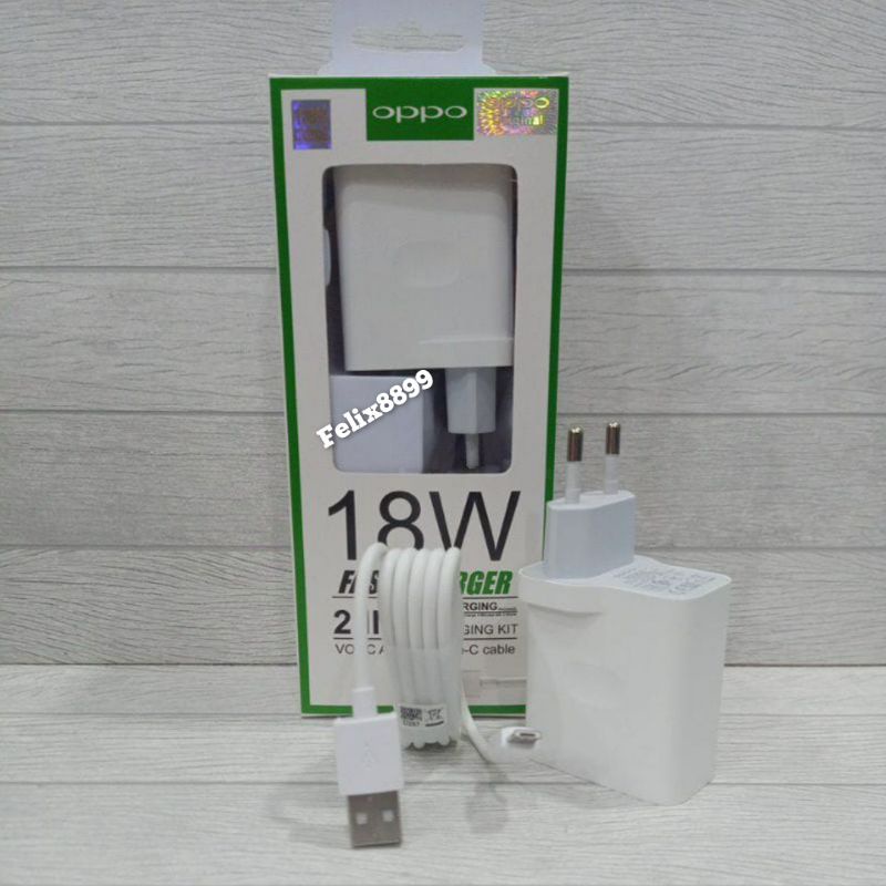 Oppo Charger 18W Micro USB Fast Charging Original 100% Cable Micro