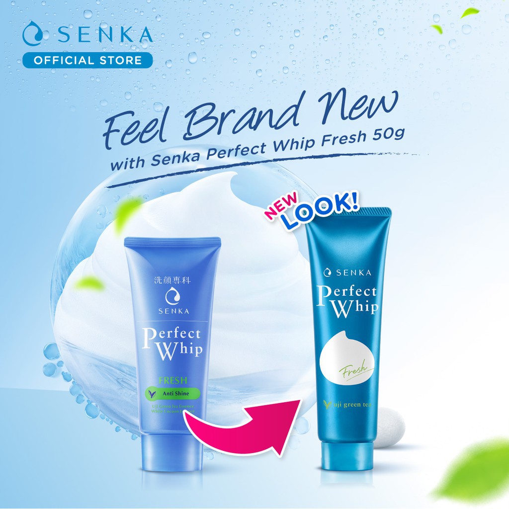 SENKA Perfect Whip Fresh Anti Shine Facial Foam 50gr