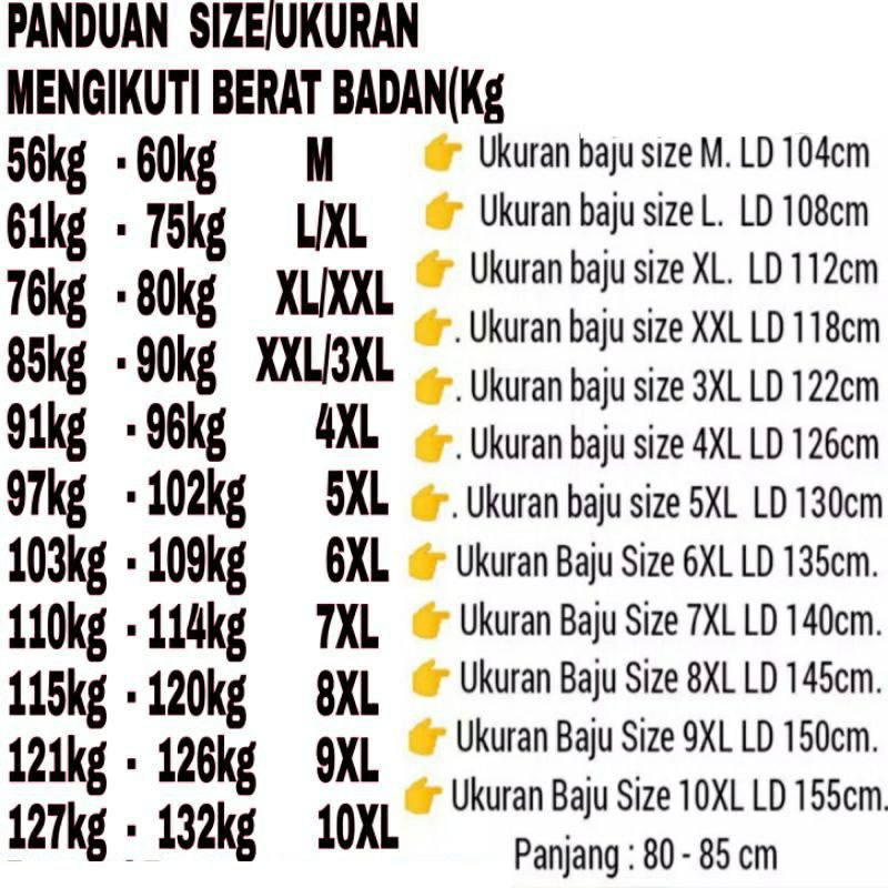 BATIK JUMBO BOS BIG SIZE JUMBO M L XL XXL 3XL 4XL 5XL 6XL 7XL 8XL 9XL 10XL MURAH BATIK JUMBO