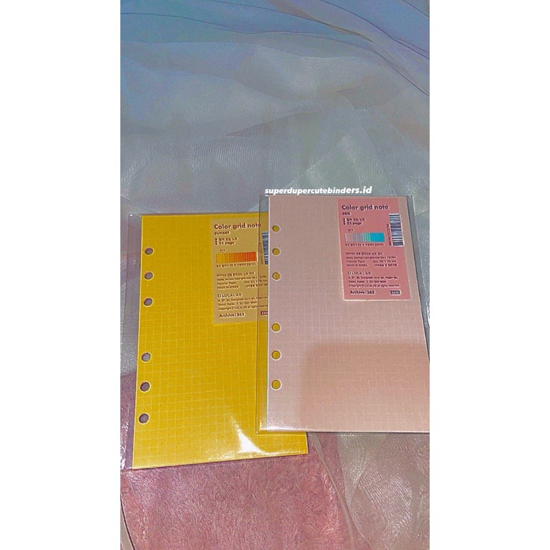 

Archive Refill Color Grid Note