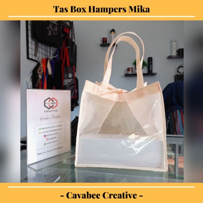 

PROMO Tas Box Hampers Mika - 22cm*22cm*22cm, Polos