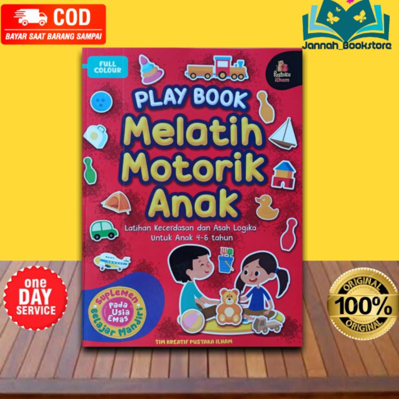 PLAY BOOK BUKU MELATIH MOTORIK ANAK