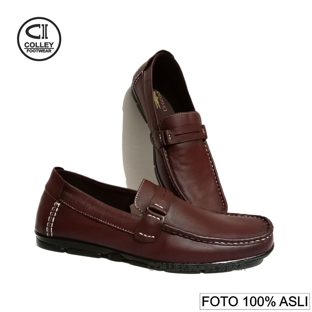 COD - SEPATU PRIA KULIT ASLI / PANTOFEL SANTAI / CASUAL LEATHER SHOES CLY-DSI-017