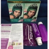 Miranda Hair Color (Cat Rambut Permanen) MC11 Green 30ml