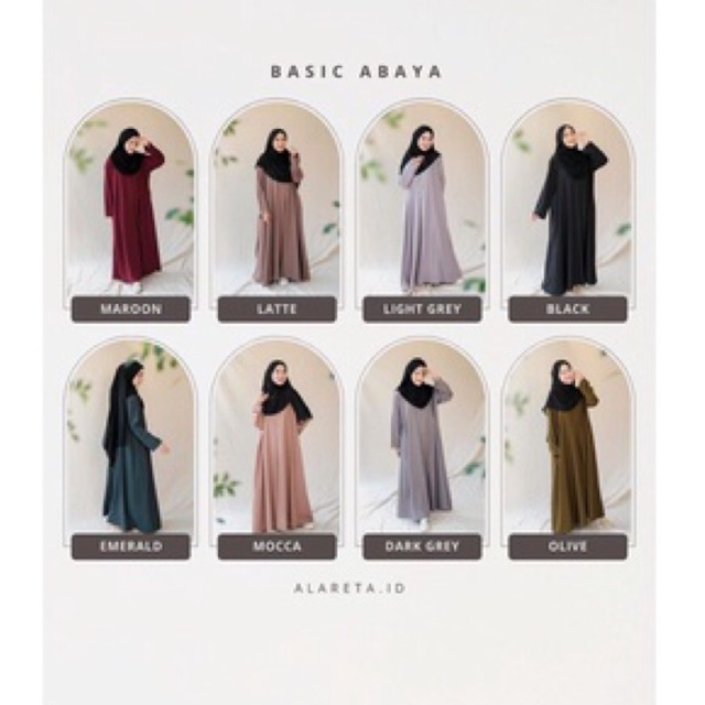 Basic abaya alareta.id (original)