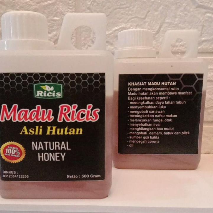 

READY 8628 [[ ASLI 100% ]]MADU HUTAN ASLI LIAR BEEPOLEN MADU MURNI MADU ALAMI NETTO MADU MURNI madu ricis 500 GRAM ㋿