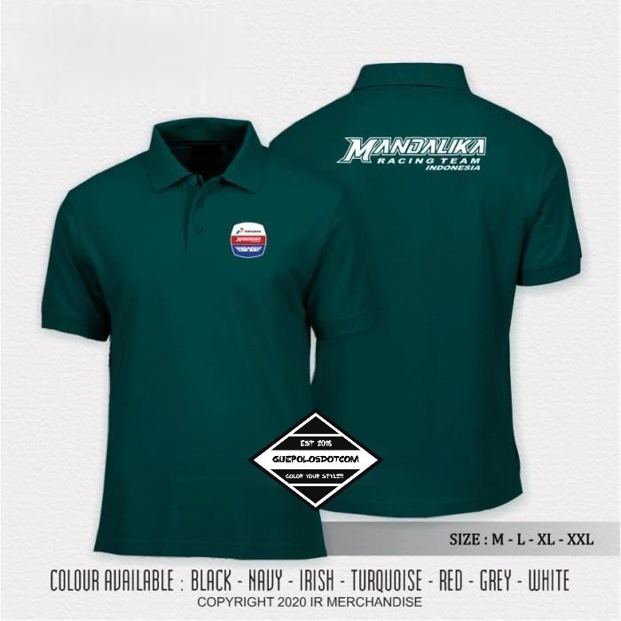 Poloshirt / Kaos Polo Mandalika Racing Team Indonesia POLO MANDALIKA