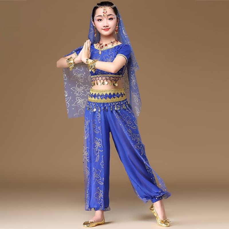 INDIA BELLY DANCE costume haloween kostum anak baju tari perut arabian