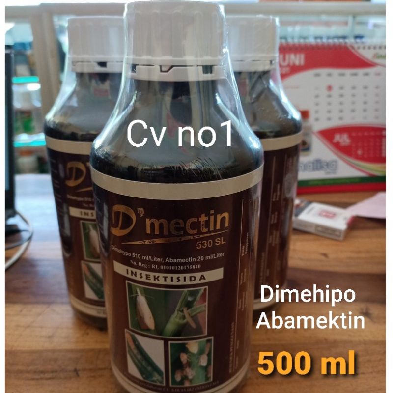 Insektisida Dmectin Dmektin D Mektin Mectin 530 SL Insektisida Dimehipo dan Abamektin 500 ml