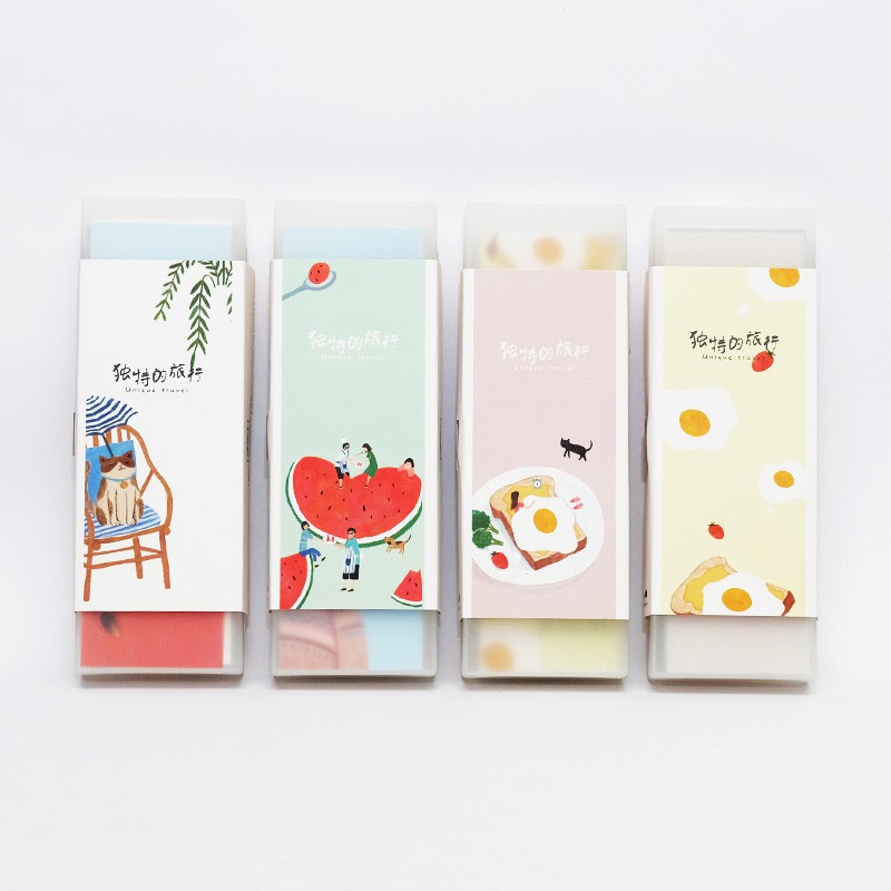 

Unique Travel Bookmark Set And Pencil Case