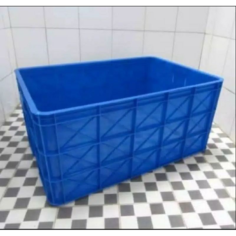 Box Container 7033 Rabbit 74x51x35 Krat Keranjang Industri Plastik / Bak Kolam Ikan