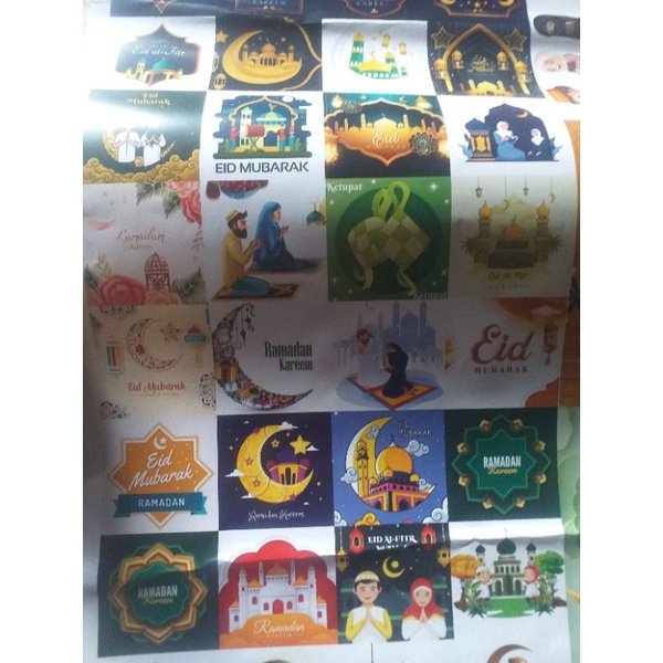 

stiker ramadhan dan idul fitri