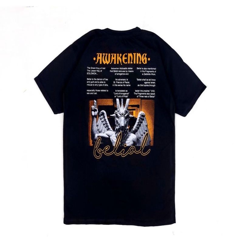 kaos pria/ AWAKENING BELIAL/kaos distro